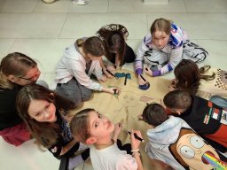 Szkolne zimowisko w Serpelicach nad Bugiem